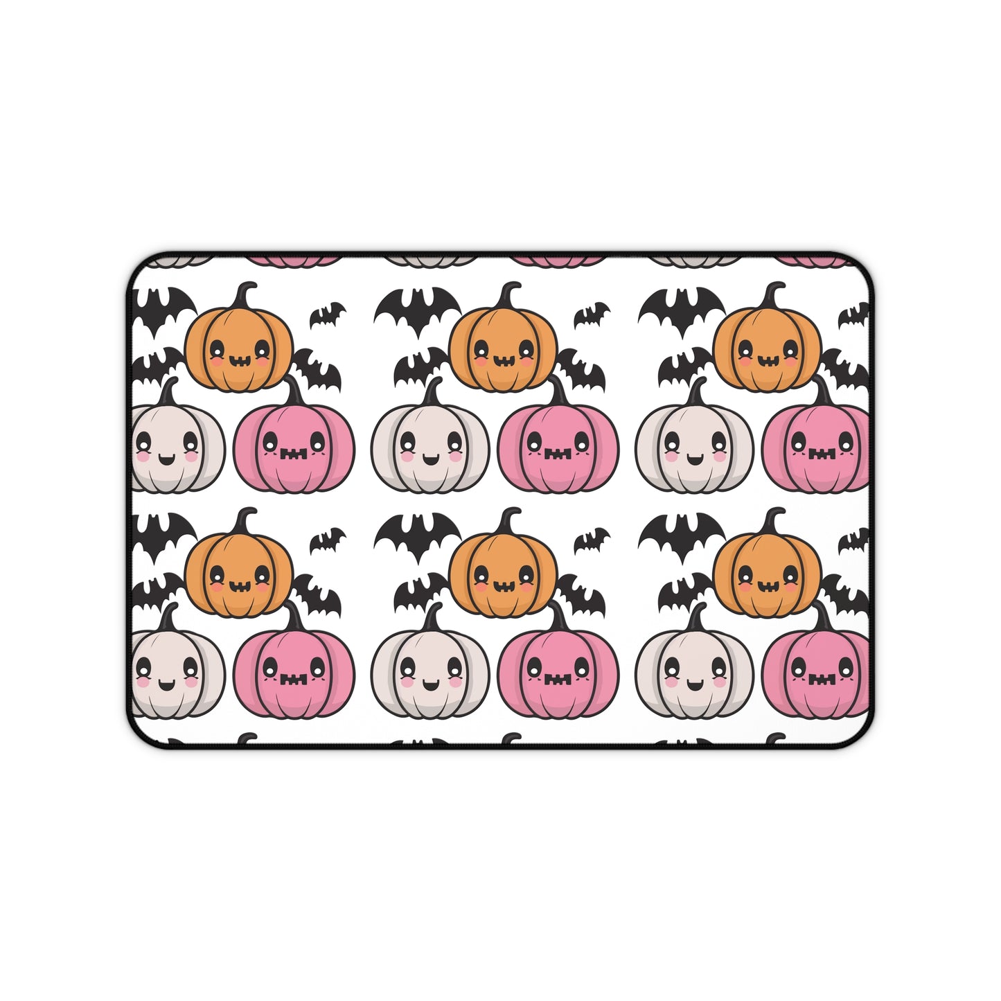Cute Halloween Pumpkins Desk Mat