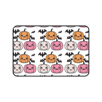 Cute Halloween Pumpkins Desk Mat