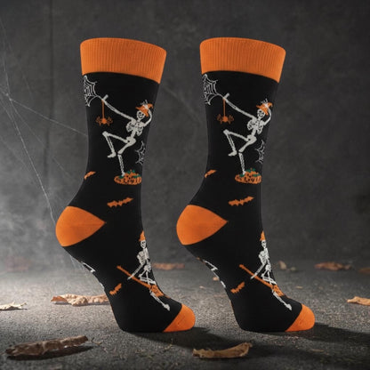 Spooky Skeleton Socks