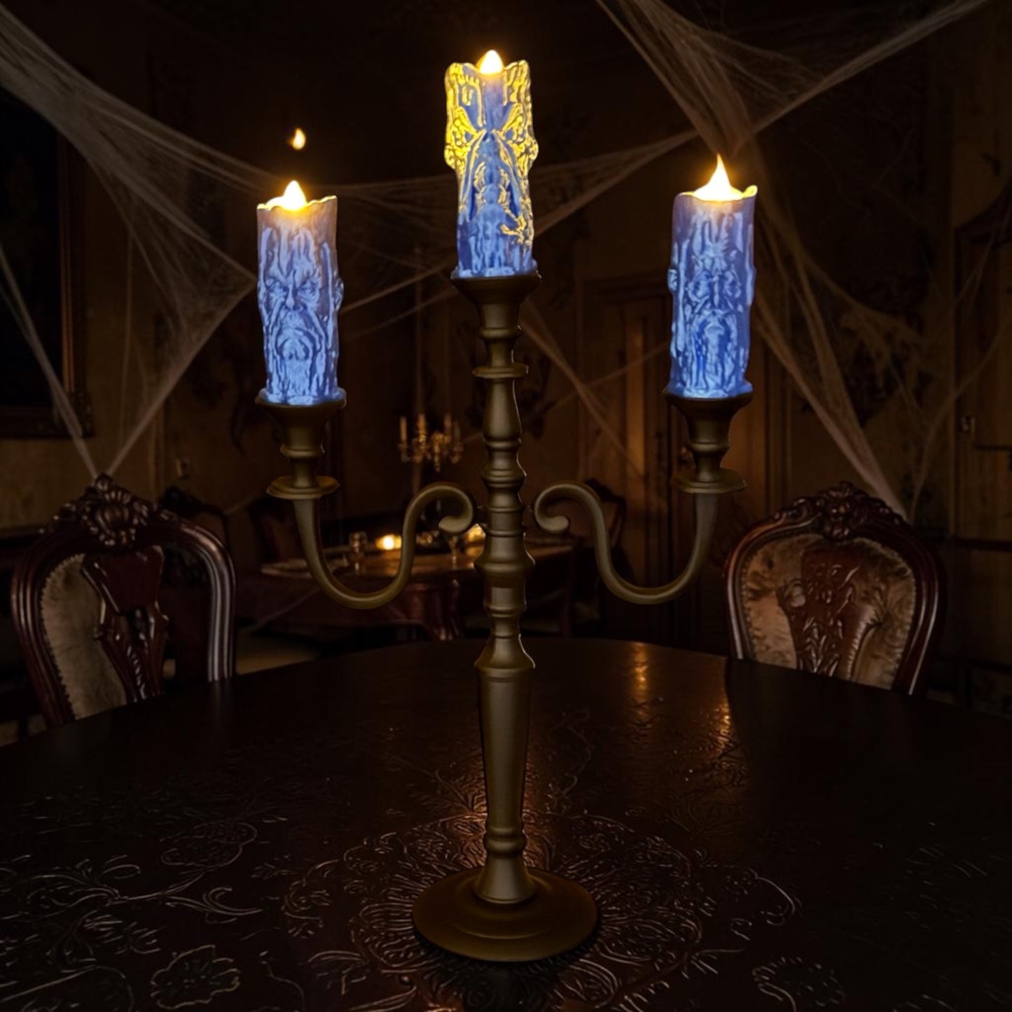 Spooky 3D Printed Candelabra