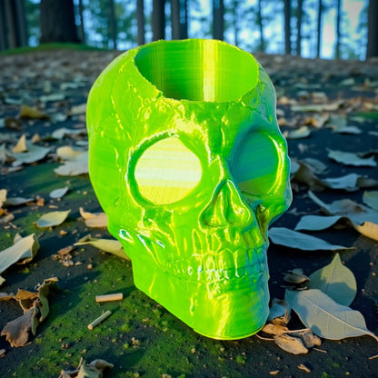 Skull Tea-Light Candle Holder
